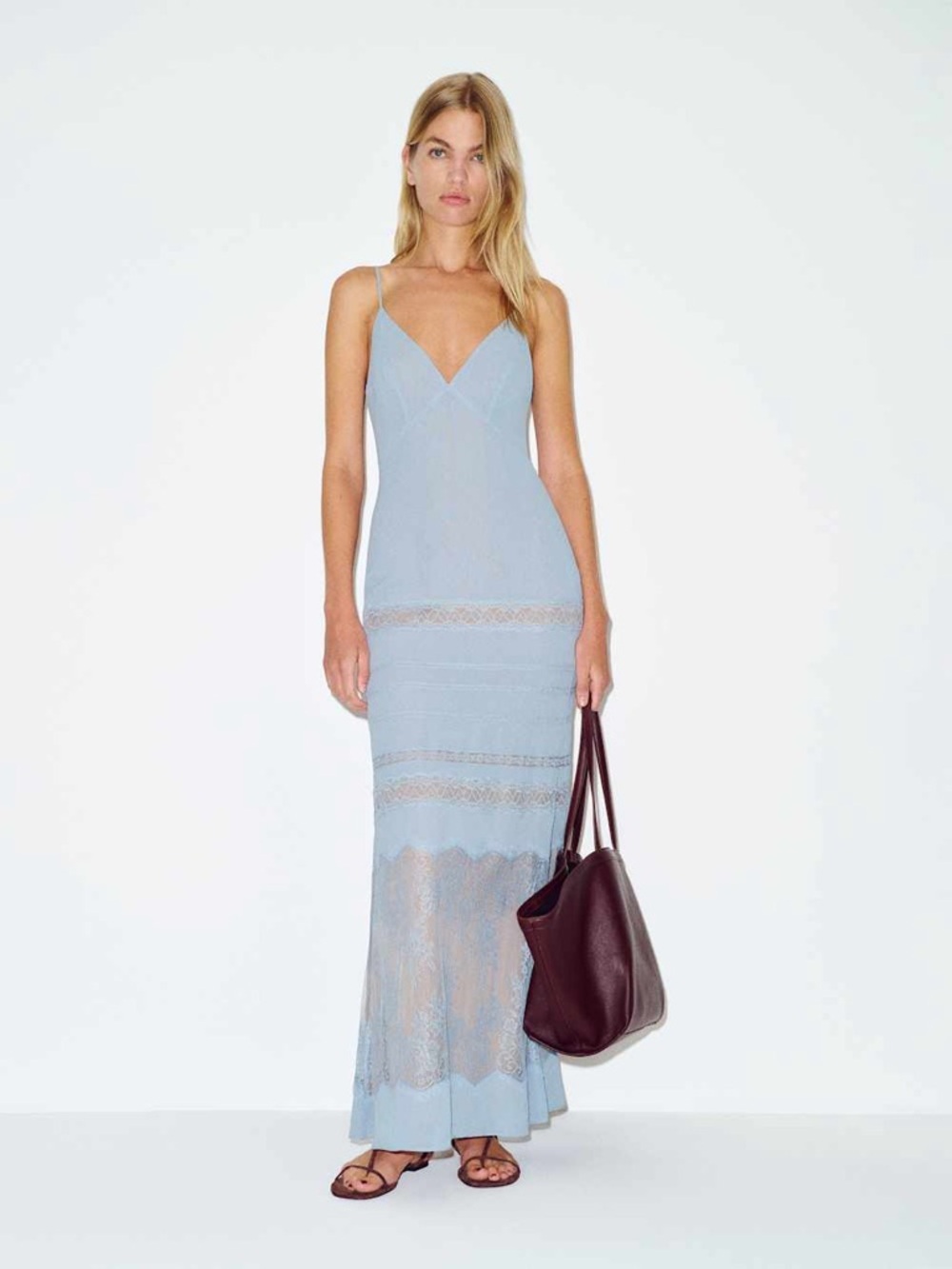 REFORMATION Kally Dress in Mineral 4